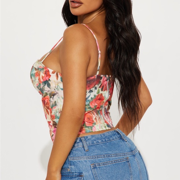 Floral cami top - Picture 4 of 4